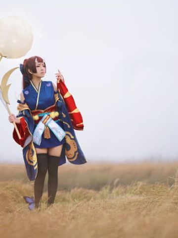 枯れ木に花咲さか 阴阳师手游莹草觉醒cosplay