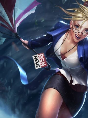 LOL风女 风暴之怒迦娜高清电脑壁纸