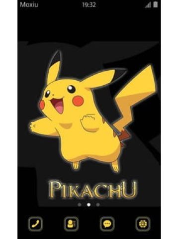 精灵宝可梦 萌萌哒皮卡丘 安卓手机主题下载