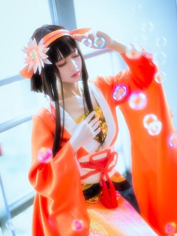 阴阳师手游 鲤鱼精 cosplay场照
