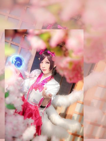 英雄联盟 高丽风情 阿狸 魅惑cosplay