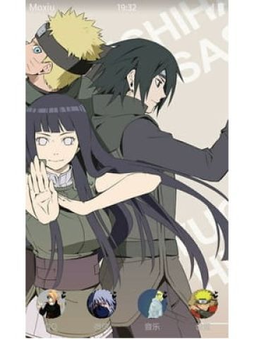 火影忍者 四人组 安卓手机主题下载