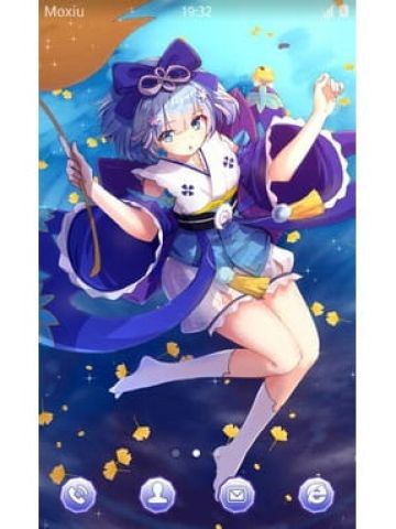 网易手游阴阳师 莹草安卓手机主题下载