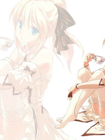 小saber超可爱 fate动漫壁纸下载