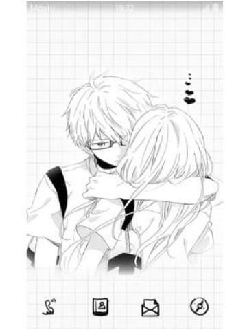 想把你抱进身体里面 简约清新安卓手机主题下载