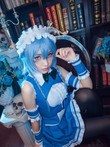 东方眼镜乡 十六夜咲夜 cosplay