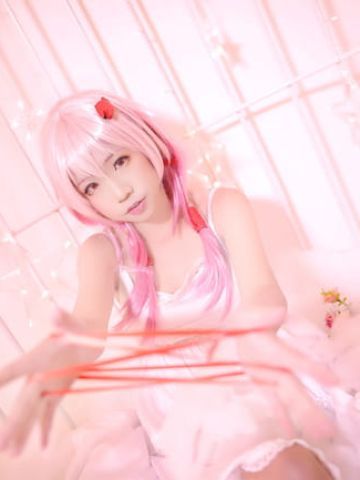 歌姬少女楪祈 清纯白裙COS