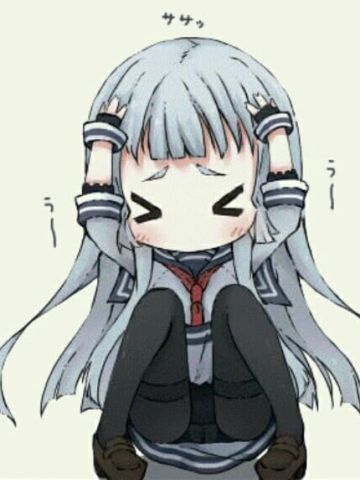 萌妹子限量版抱头表情包