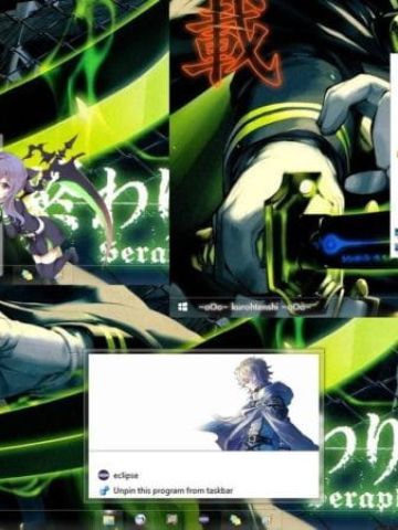 终结的炽天使 win8电脑主题下载