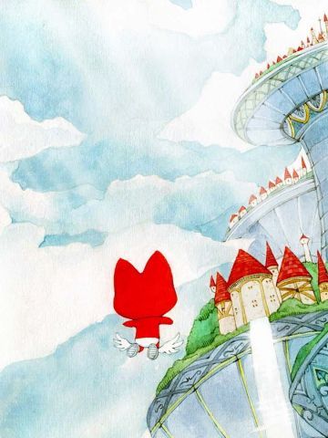 阿狸可爱的小狐狸桌面壁纸