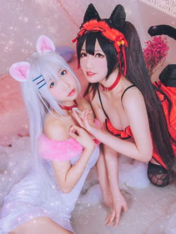 约会大作战 猫娘折纸&狂三超萌COS