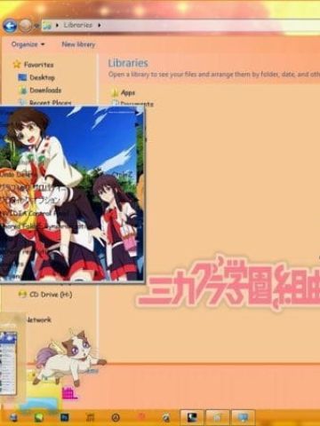 御神乐学园组曲 win7电脑桌面主题下载