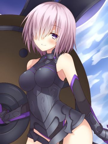 Fate/Grand Order 盾娘玛修手机壁纸