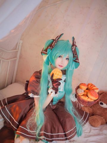 和我做朋友吧 miku初音未来COS