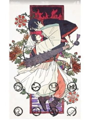 鬼灯的冷彻 白泽&鬼灯 安卓手机主题下载