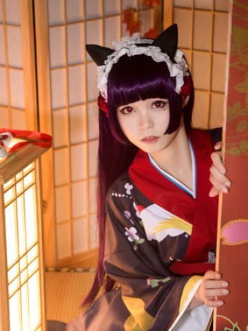 我的妹妹不可能那么可爱 黑猫和服 五更琉璃 cosplay