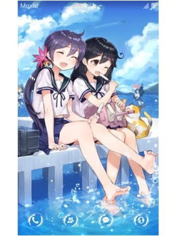 舰队Collection 姐妹花 安卓手机主题下载