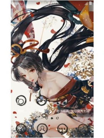 网易手游 阴阳师 ssr式神 妖刀姬樱雨刀舞 安卓手机主题下载