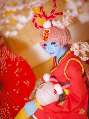 阴阳师死去的少女 跳跳妹妹COS