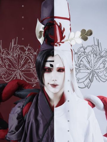 法华无常 网易手游阴阳师 鬼使黑&鬼使白 cosplay