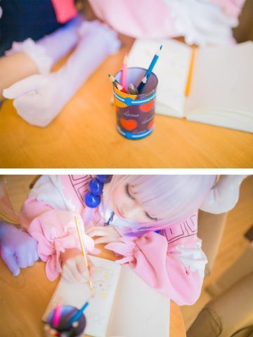 千夜未来&肉宅 小林家的龙女仆cos