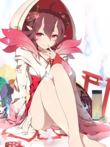 春桃化妖 阴阳师桃花妖手机壁纸