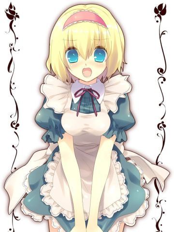 辛勤劳作的女孩 女仆手机壁纸