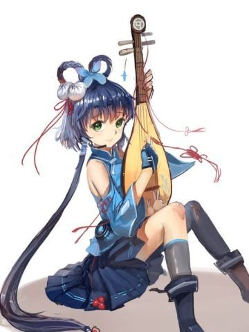 VOCALOID吃货洛神 洛天依手机壁纸