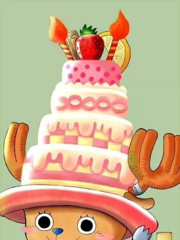 狸猫还是驯鹿？海贼王乔巴手机壁纸