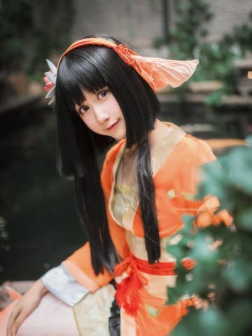 好运锦鲤 网易手游阴阳师 鲤鱼精 超可爱cosplay