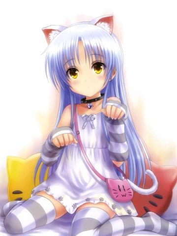 天使少女立华奏 Angel Beats!手机壁纸