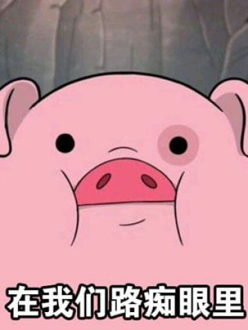 路痴的日常卡通小猪表情包