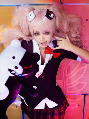 参透绝望  江之岛盾子  cosplay