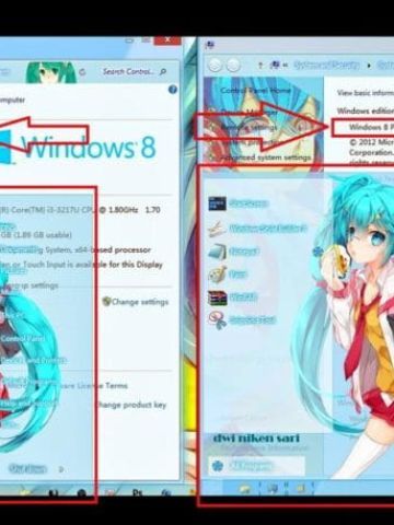 世界第一公主殿下 初音未来win8/8.1主题 下载