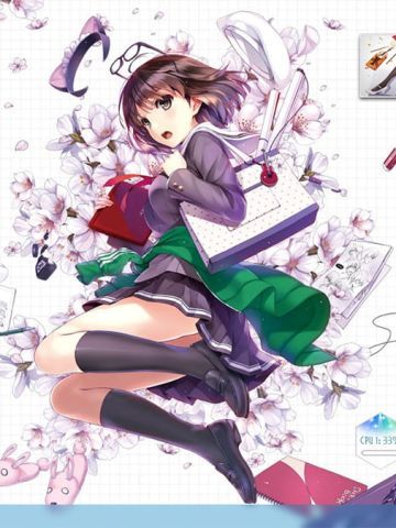 路人女主的养成方法 Win10电脑桌面主题