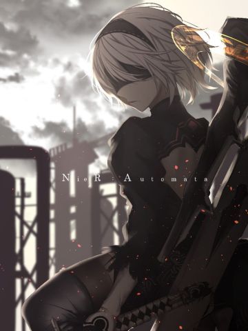 尼尔：机械纪元 2B小姐姐手机壁纸第一弹