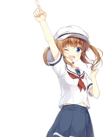 高校舰队 水手服少女精选手机壁纸第一弹