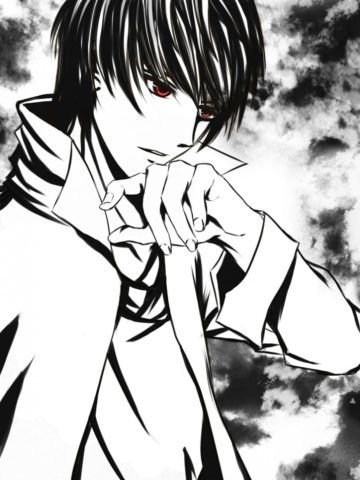 死亡笔记 夜神月&L精选手机壁纸