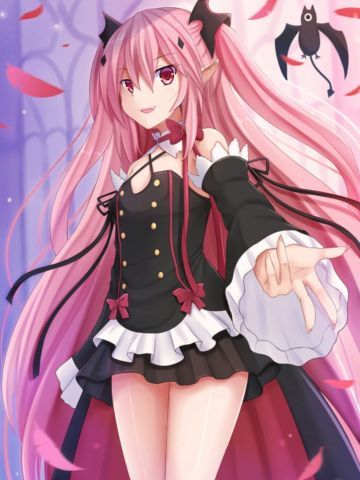 终结的炽天使 克鲁鲁·采佩西 精美手机壁纸