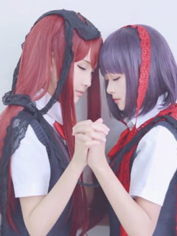 人渣的本愿 安乐冈花火&绘鸠早苗CP COS