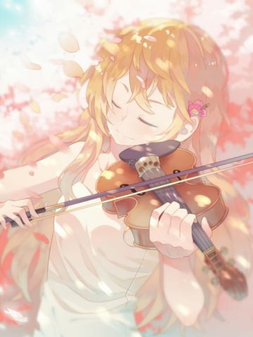 四月是你的谎言 宫园薰 精美手机壁纸