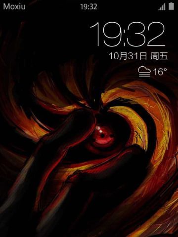 火影忍者 写轮眼 安卓手机主题