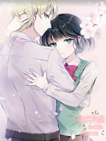 人渣的本愿 安乐冈花火&粟屋麦 安卓手机主题