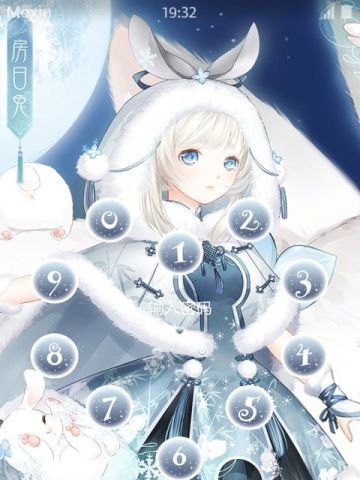 奇迹暖暖 房日兔 安卓手机主题