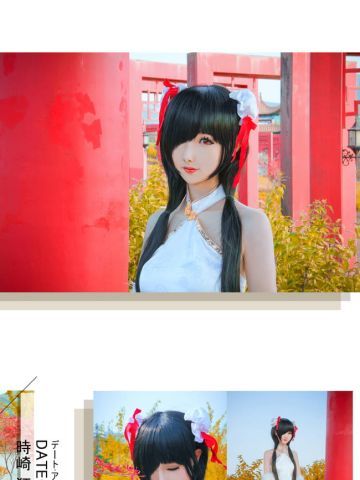 约会大作战 时崎狂三·纯白旗袍 COS