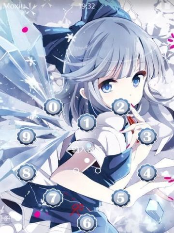 东方project 琪露诺 安卓手机主题