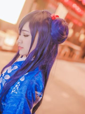 Lovelive！♡园田海未 夏日祭浴衣【终夜思君归】