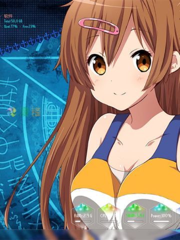 中二病也要谈恋爱 丹生谷森夏Win10主题