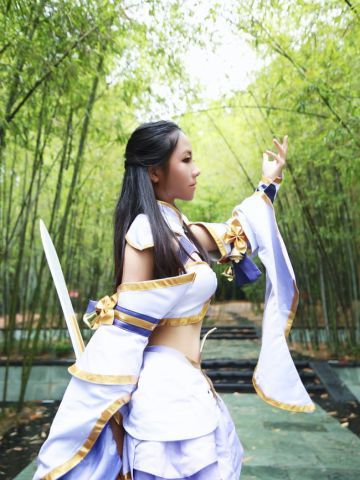 王者荣耀 露娜·紫霞仙子 COS