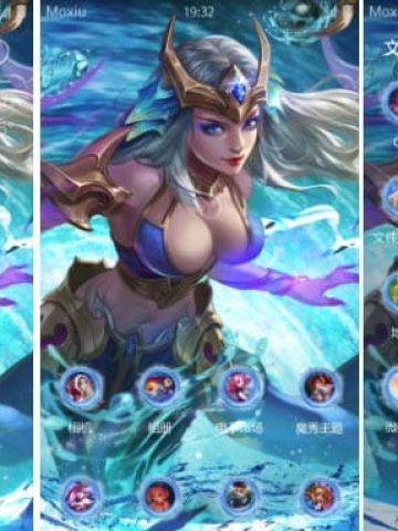 王者荣耀 武则天·海洋之心 安卓手机主题下载